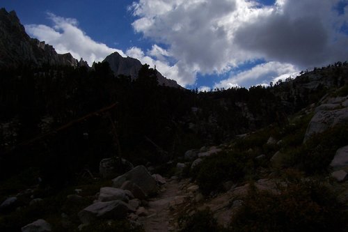 View of the mountains